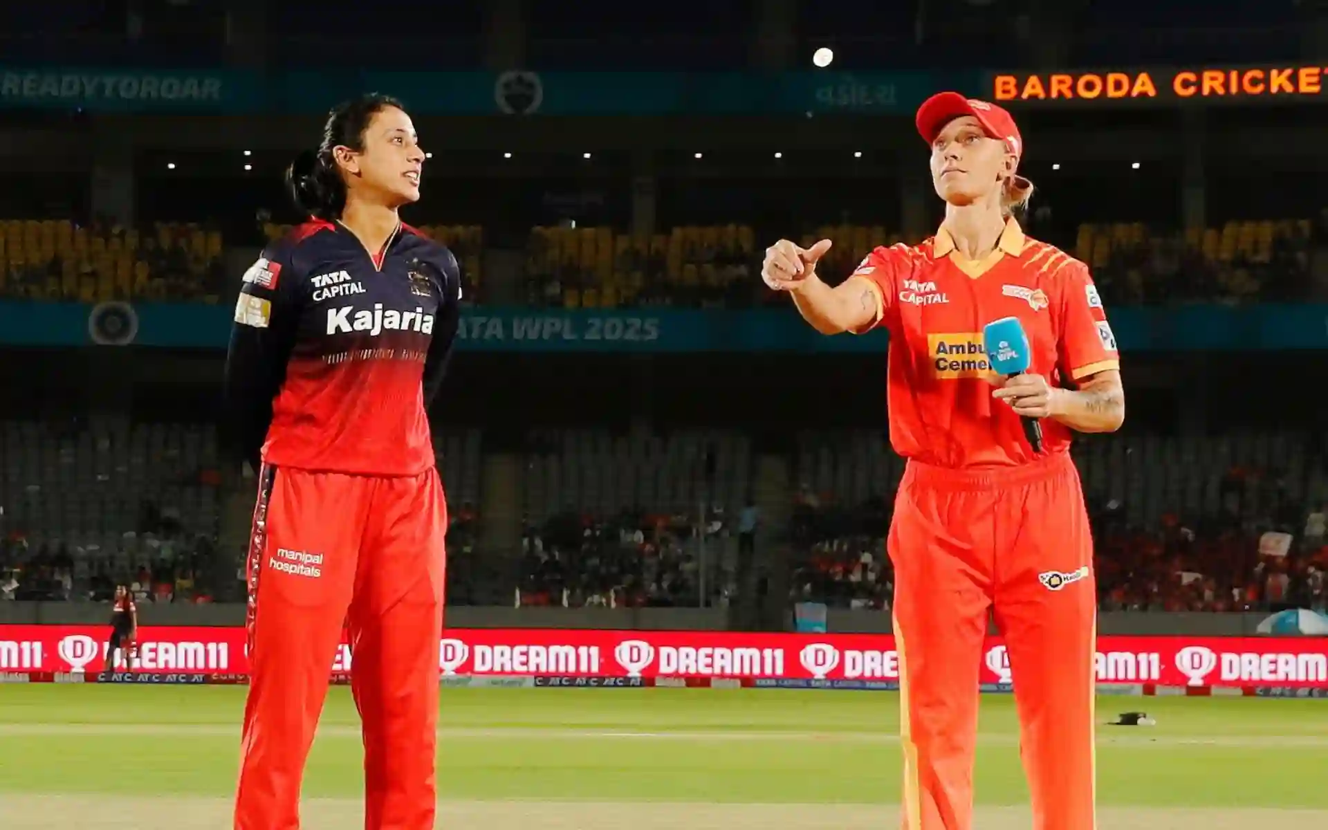 Smriti Mandhana Wins The Toss As RCB Opt To Bowl In WPL 2025 Opener Vs GG